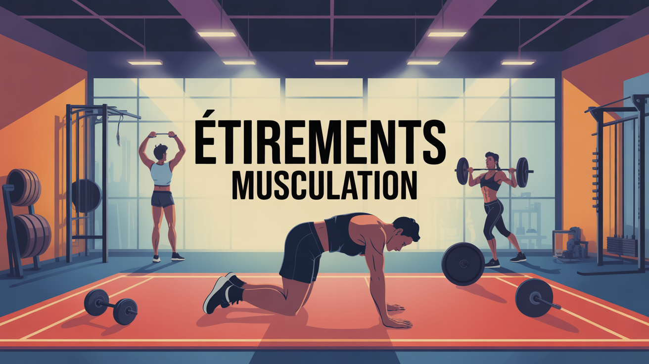 personnes qui pratiquent etirements musculation apres effort