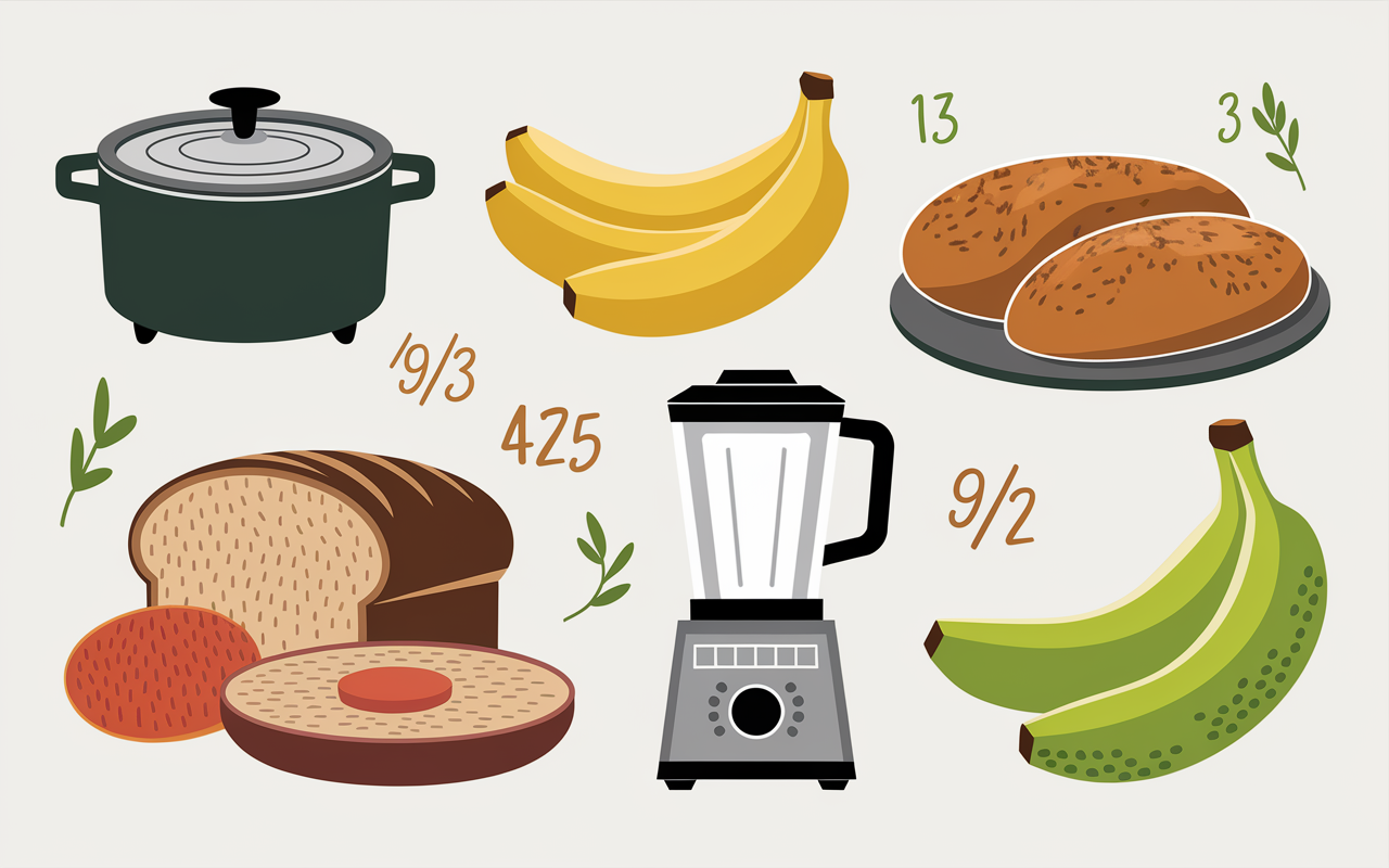 illustration aliments et facteurs variation index glycémique