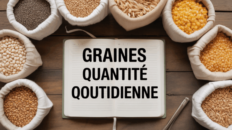 Selection graines chia lin tournesol courge chanvre quantite optimale
