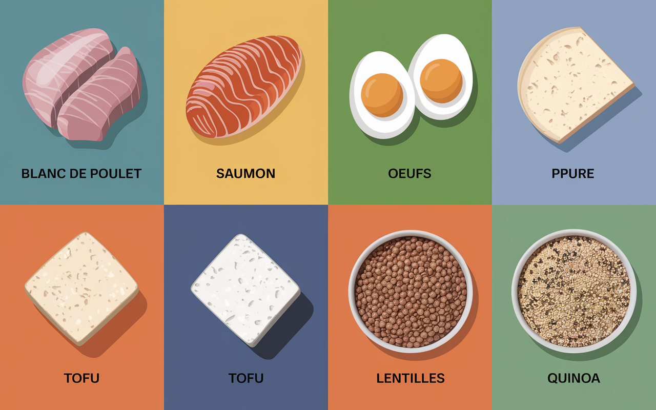tableau aliments proteines animaux vegetaux chiffres