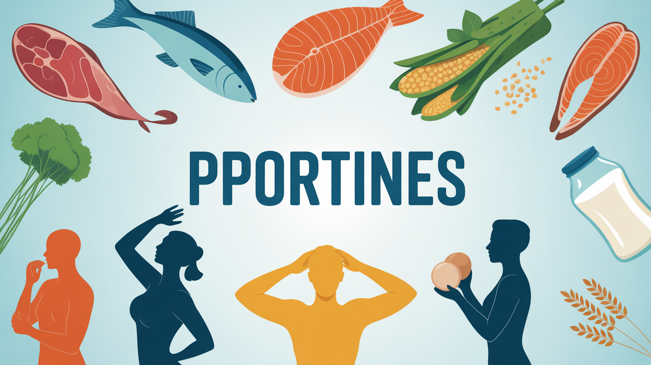 visuel proteines adultes seniors sportifs aliments riches