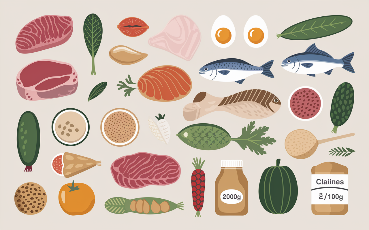 tableau aliments les plus riches en proteines visuel