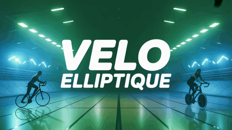 Personnes sur velo elliptique en salle, ambiance energie