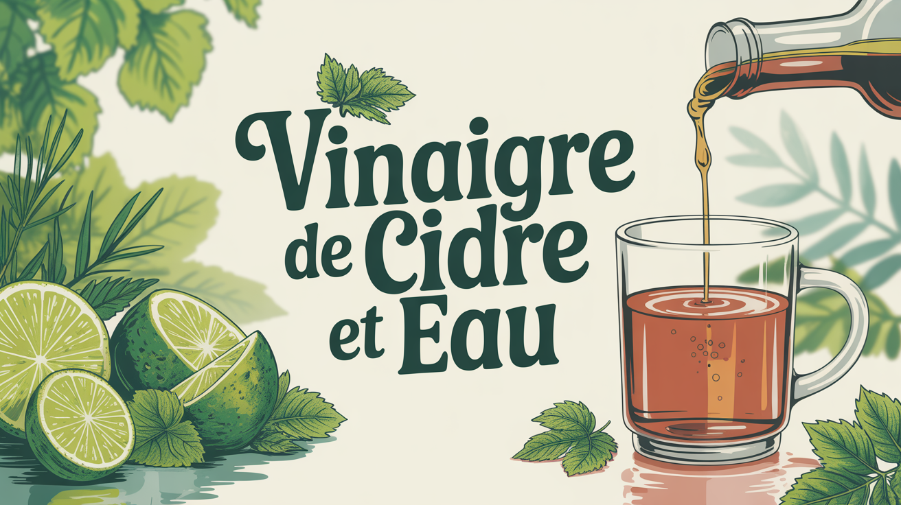 Vinaigre de cidre et eau le duo naturel pour votre bienêtre — free download