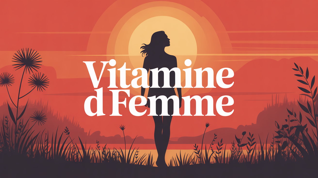 femme silhouette sous soleil vitamine d