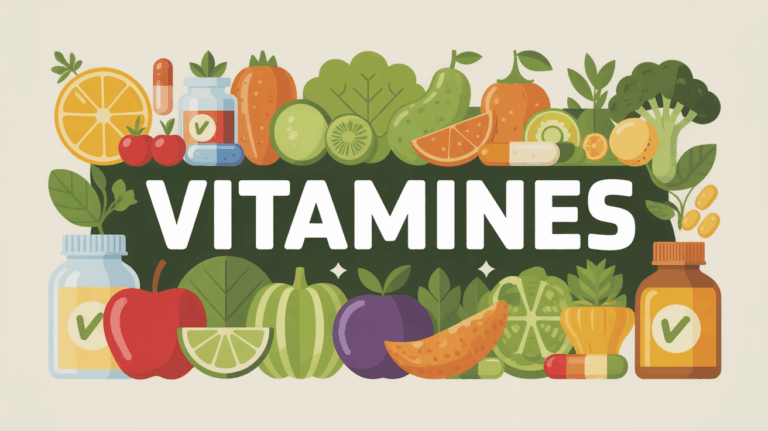 tableau aliments vitaminés fruits légumes actifs icônes