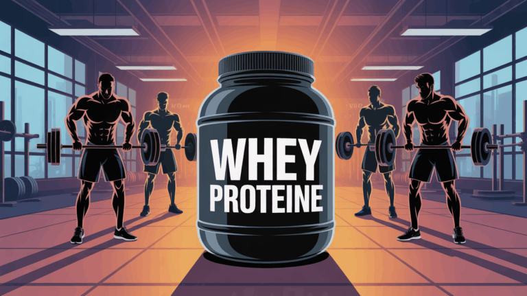 whey proteine salle de sport pot central