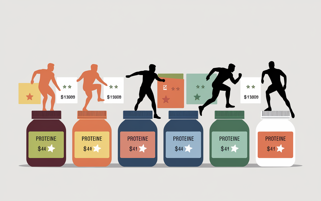 tableau comparatif whey proteine pas chere sportifs