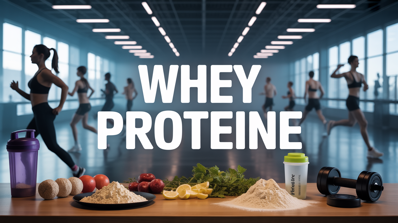 vue salle sport shaker whey proteine aliments