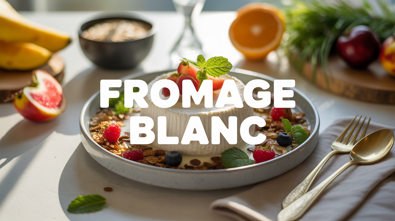 bol de fromage blanc, fruits frais, granola et graines