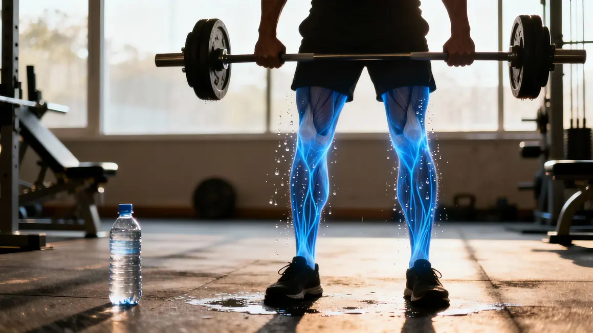 Hydratation muscles musculation