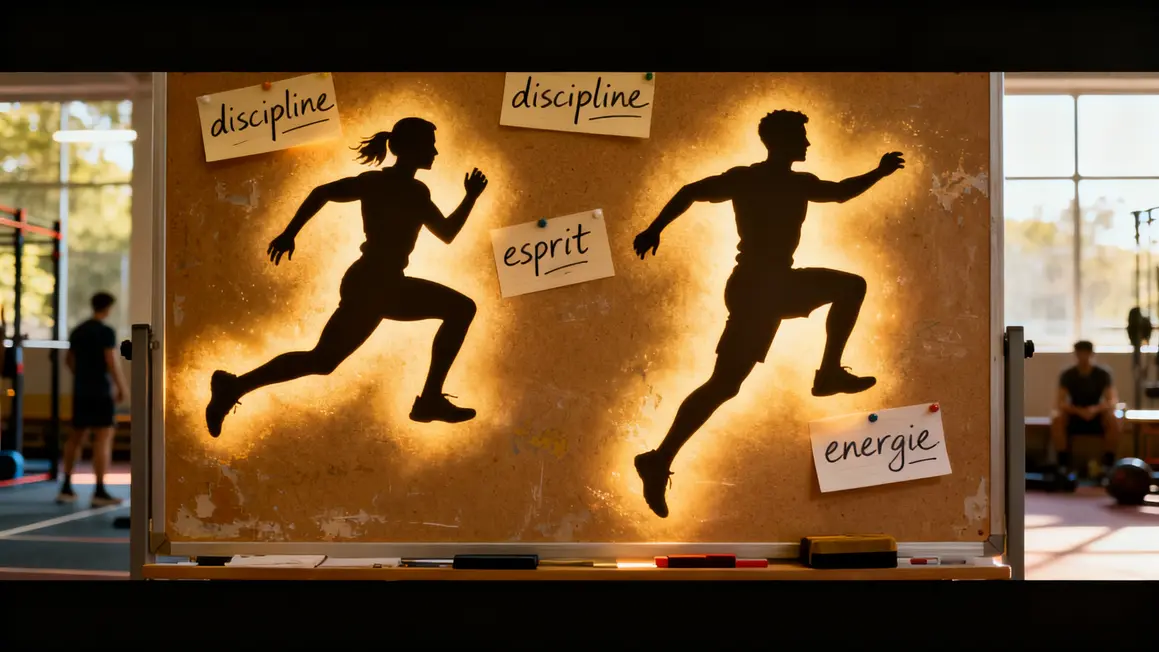 Tableau cinema motivation musculation esprit discipline