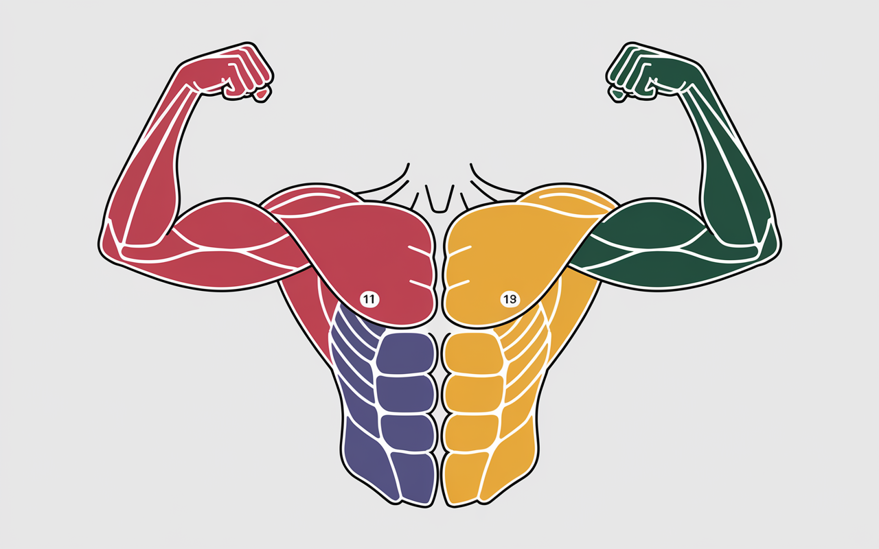 schema muscles sollicites souleve de terre jambes tendues halteres