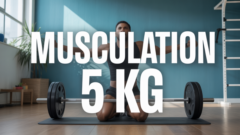 musculation 5 kg à la maison avec haltères