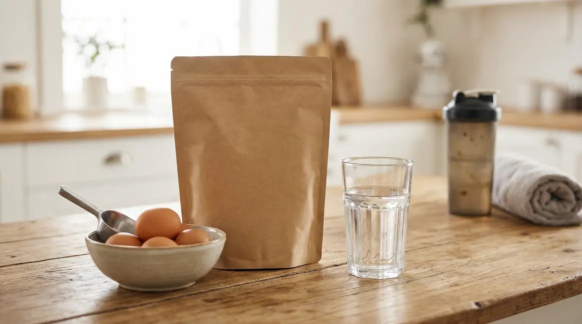 protéine whey keto et oeufs en cuisine