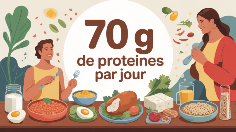 table aliments riches en proteines 70g par jour