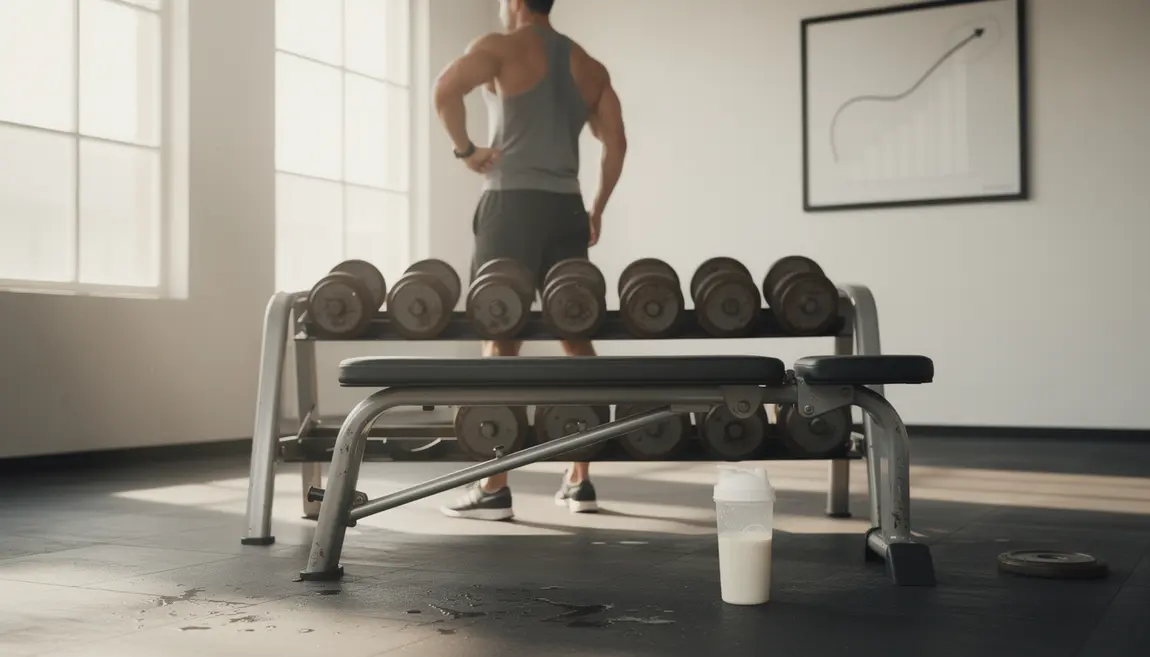 Salle musculation shaker Vitargo énergie