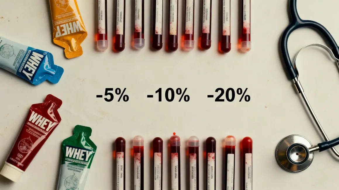 tableau whey cholestérol triglycérides stéthoscope