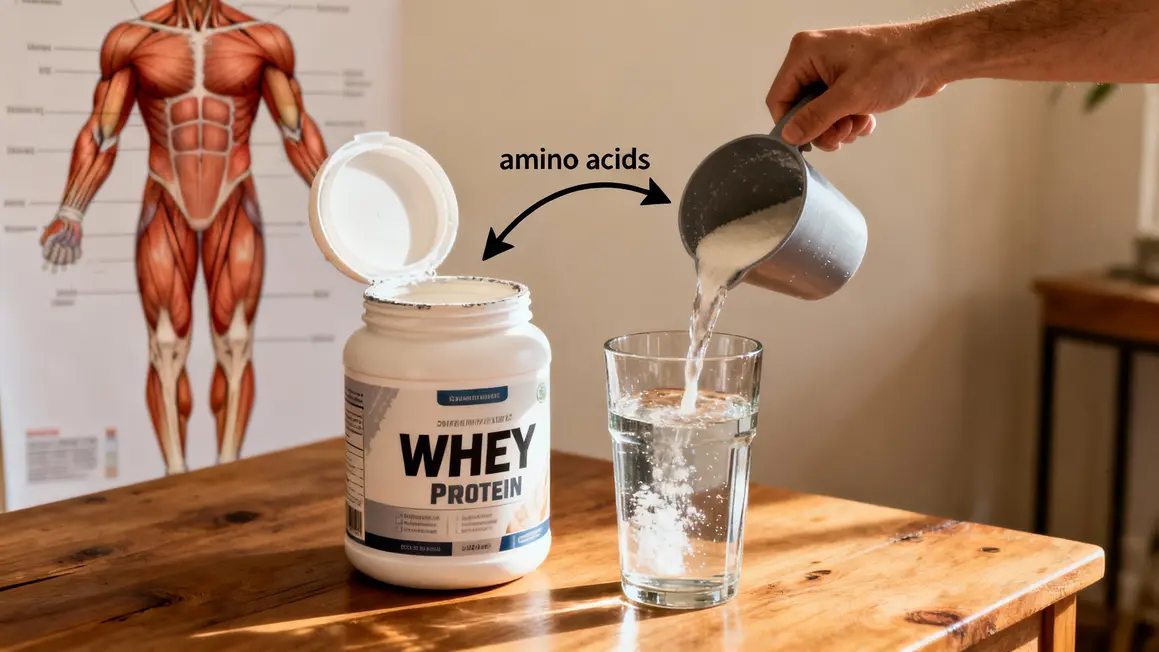 whey pot ouvert verre muscles schema
