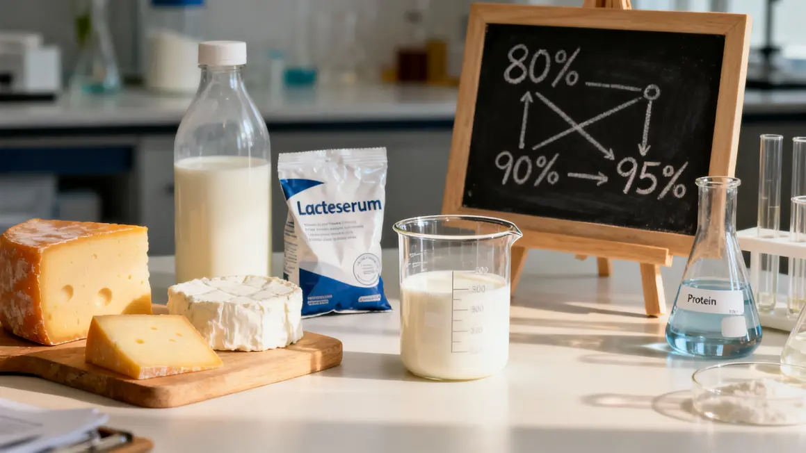 laboratoire lait fromage lactoserum poudre proteine whey