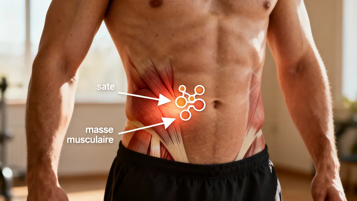 diagramme action protéine whey perte de poids sur satiété et muscles