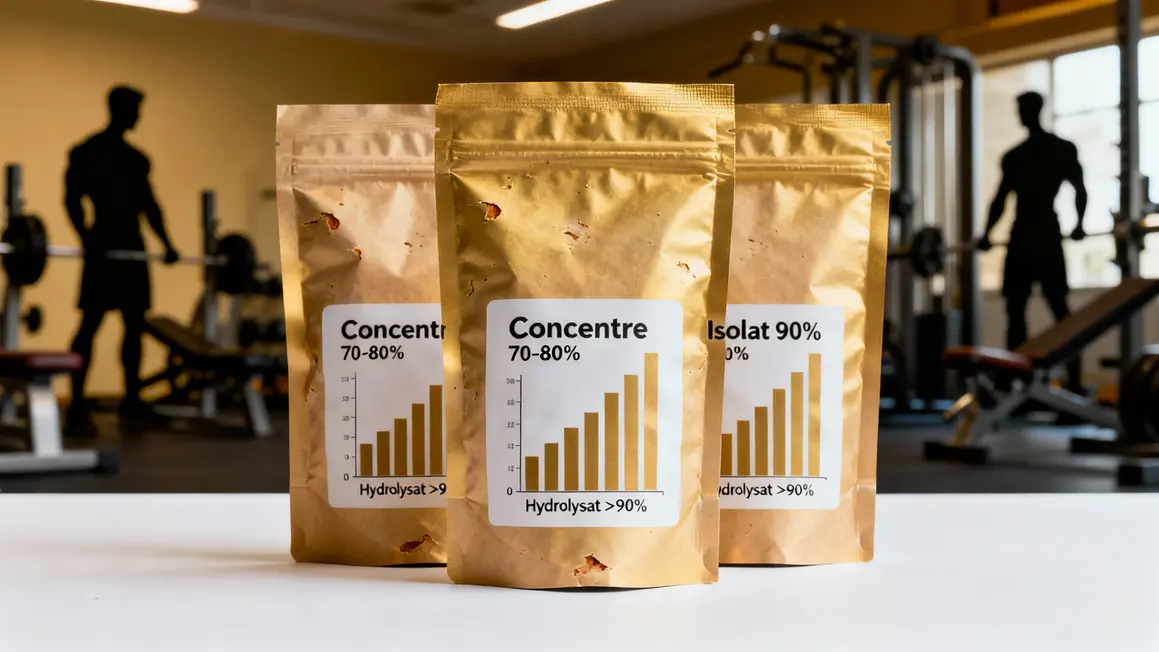 comparatif types whey protéines