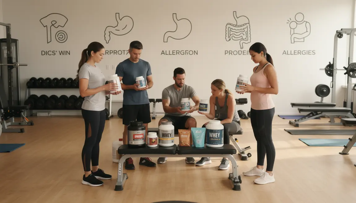 analyse whey allergènes intolérances digestif salle sport