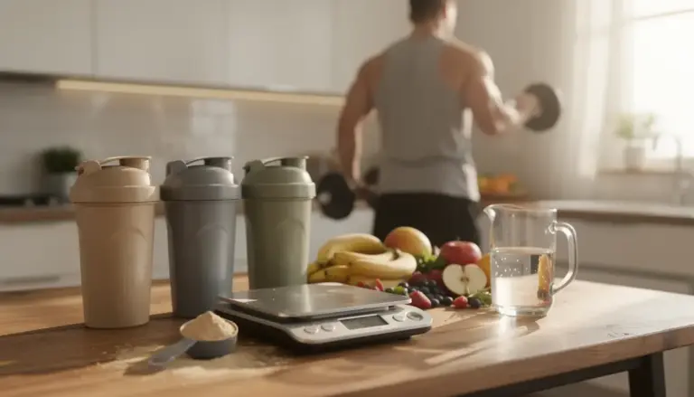 table musculation whey proteine alimentation
