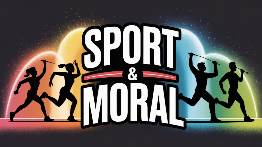 Silhouettes sportives ambiance vive hormone du bonheur sport