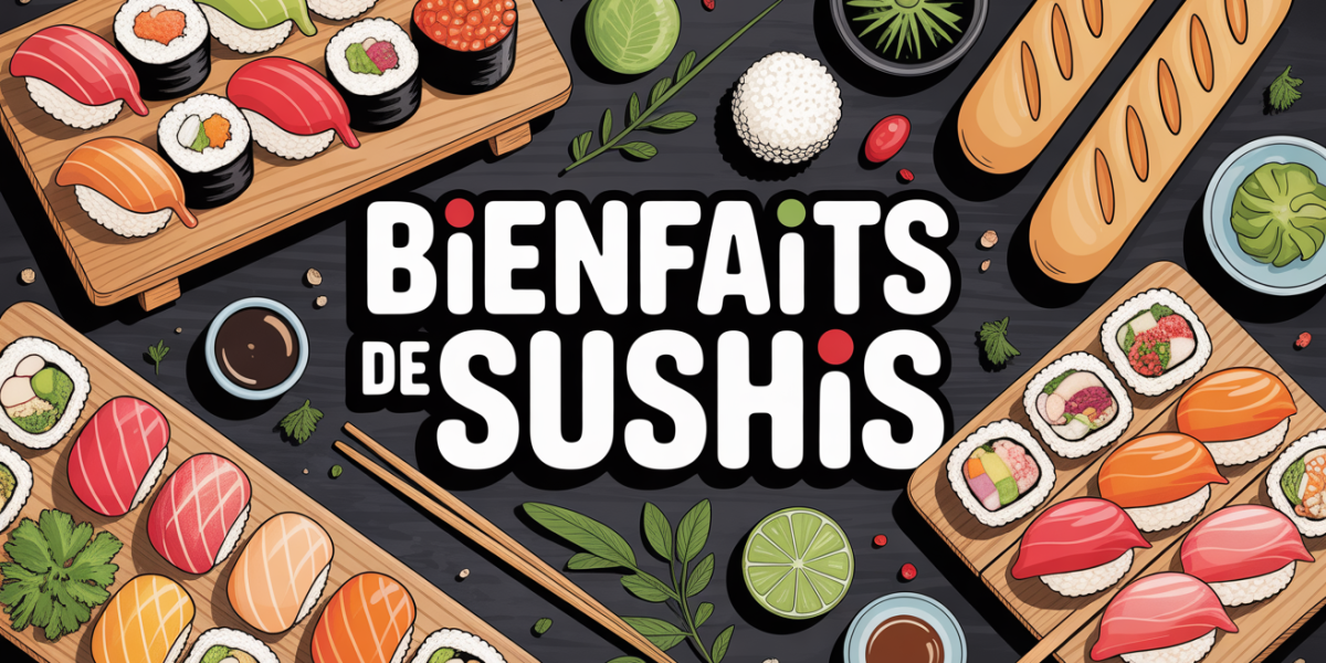 assortiment sushis bienfaits nutrition