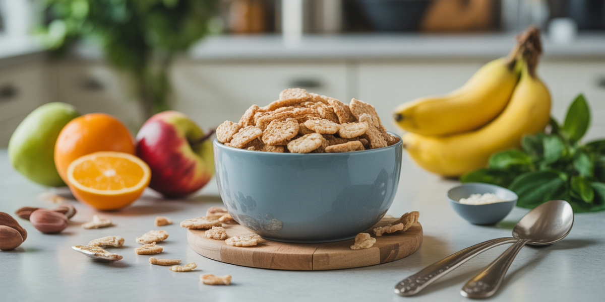 bol de flocons avoine weight watchers entouré de fruits et noix
