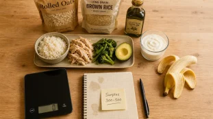 Manger prise de masse : surplus 300-500 kcal
