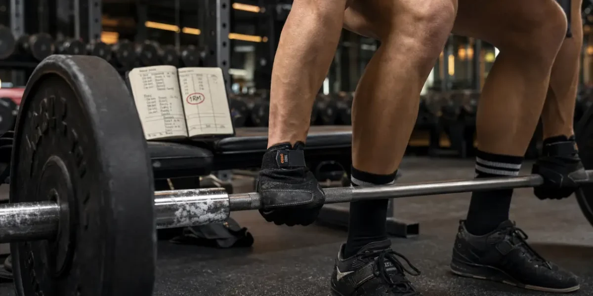 Musculation pour la force : barre et 80% du 1RM en salle