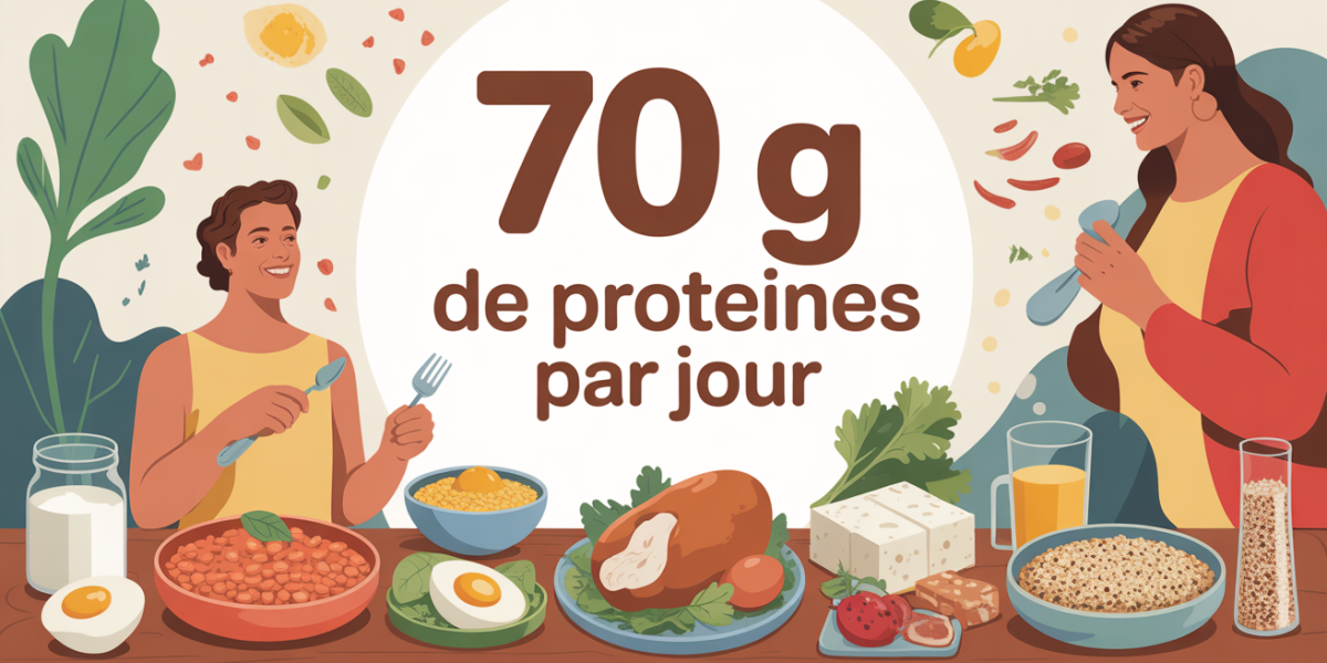 table aliments riches en proteines 70g par jour