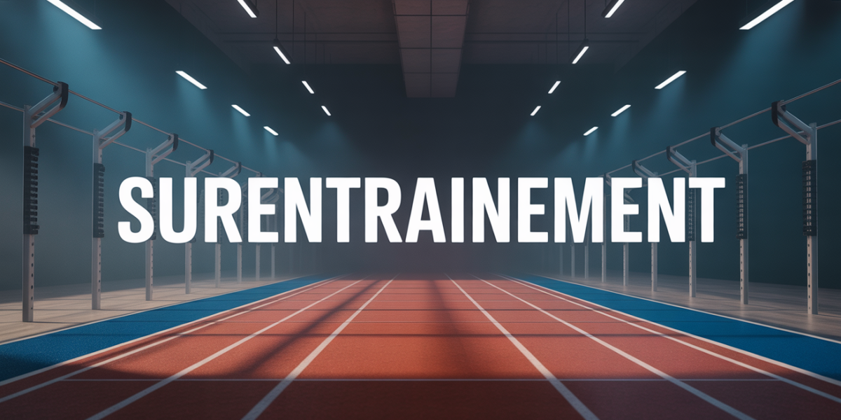 Salle de sport musculation surentrainement silhouettes fatiguees
