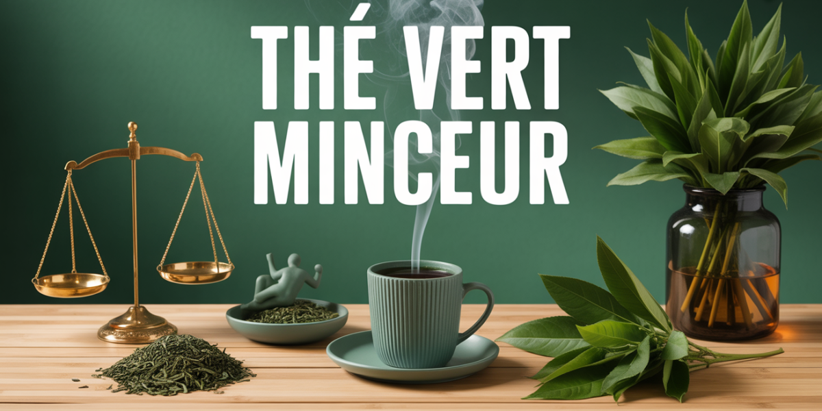 the vert minceur tasse balances silhouette
