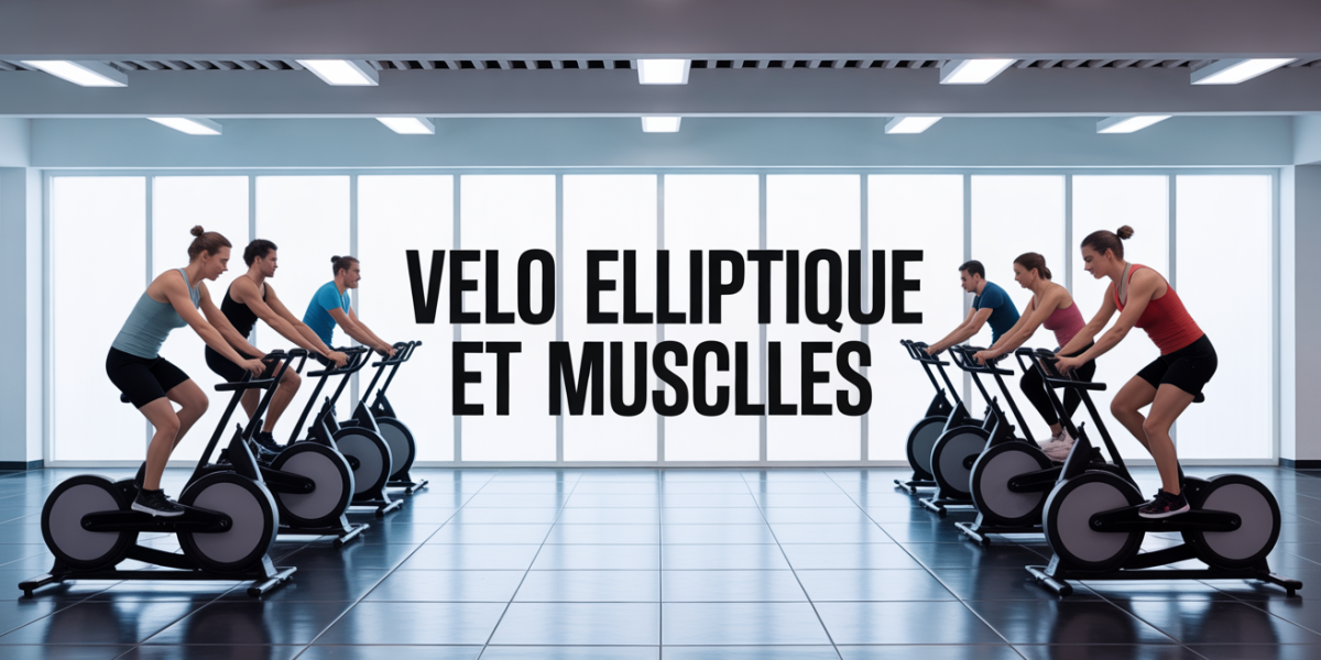 Vélo elliptique : quels muscles travaillent vraiment pendant