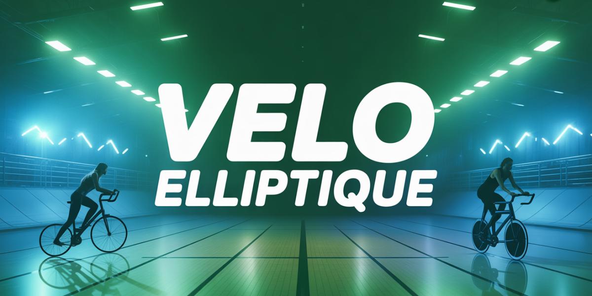 Personnes sur velo elliptique en salle, ambiance energie