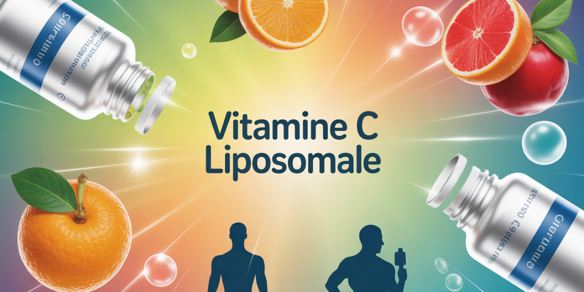 vue stylisée vitamine C liposomale molécules gélules utilisateurs