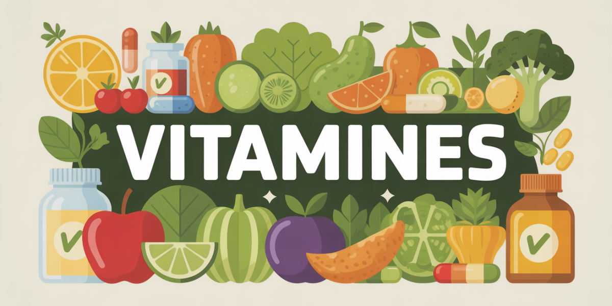 tableau aliments vitaminés fruits légumes actifs icônes