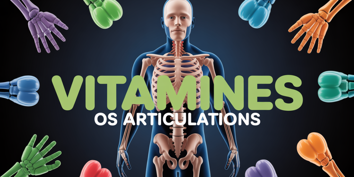 graphique squelette dynamique vitamines os articulations