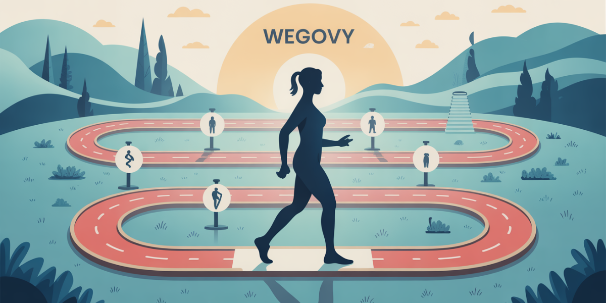 parcours silhouette chemin wegovy perte de poids