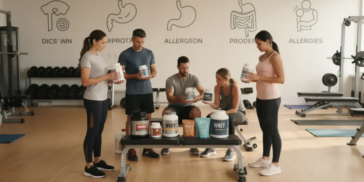 analyse whey allergènes intolérances digestif salle sport