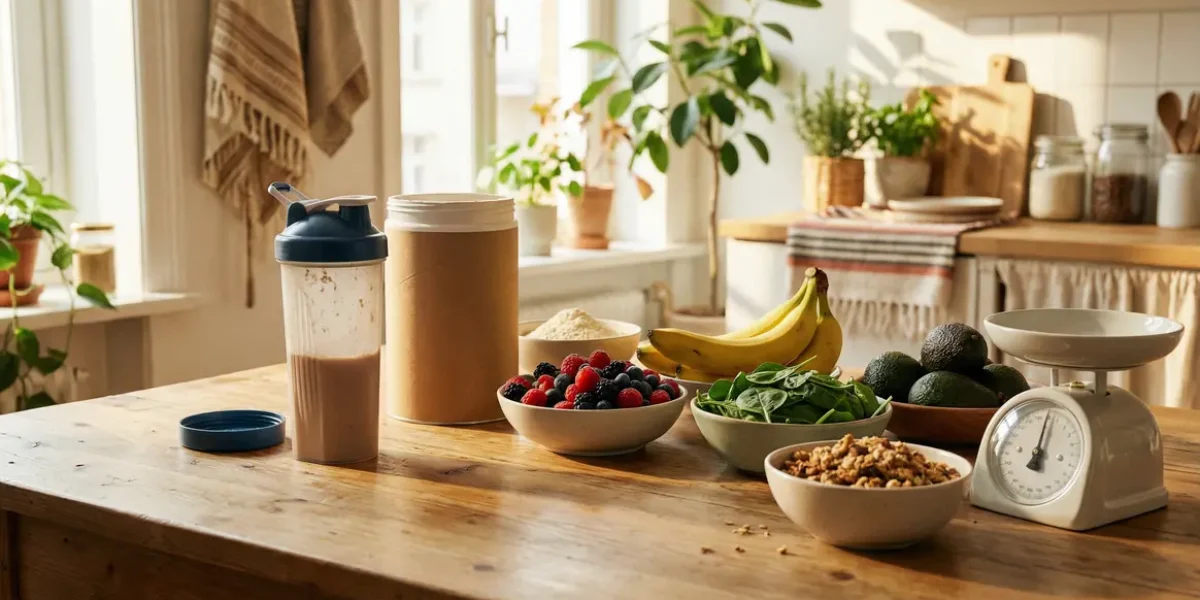 table cuisine shaker whey aliments equilibres grossesse