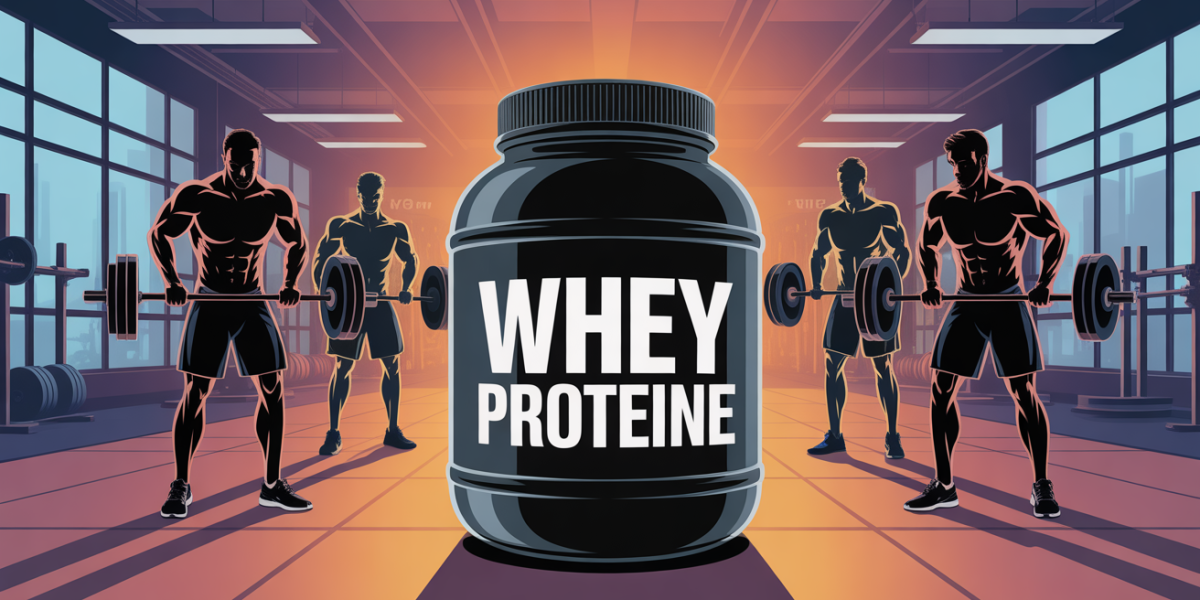 whey proteine salle de sport pot central